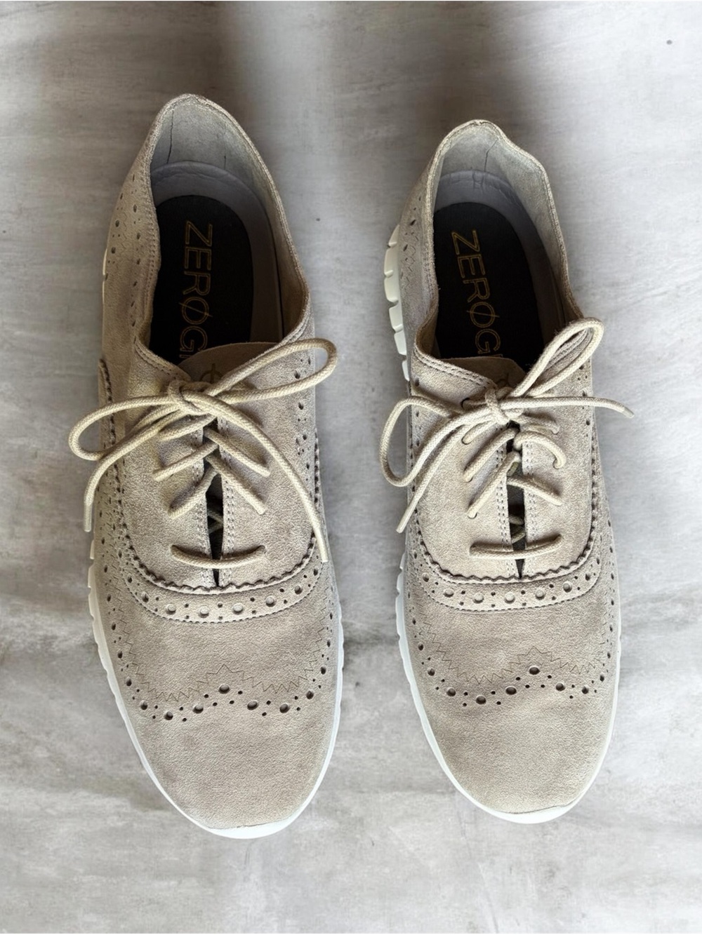 Cole Haan ZEROGRAND Taupe Sneakers 8Bβ